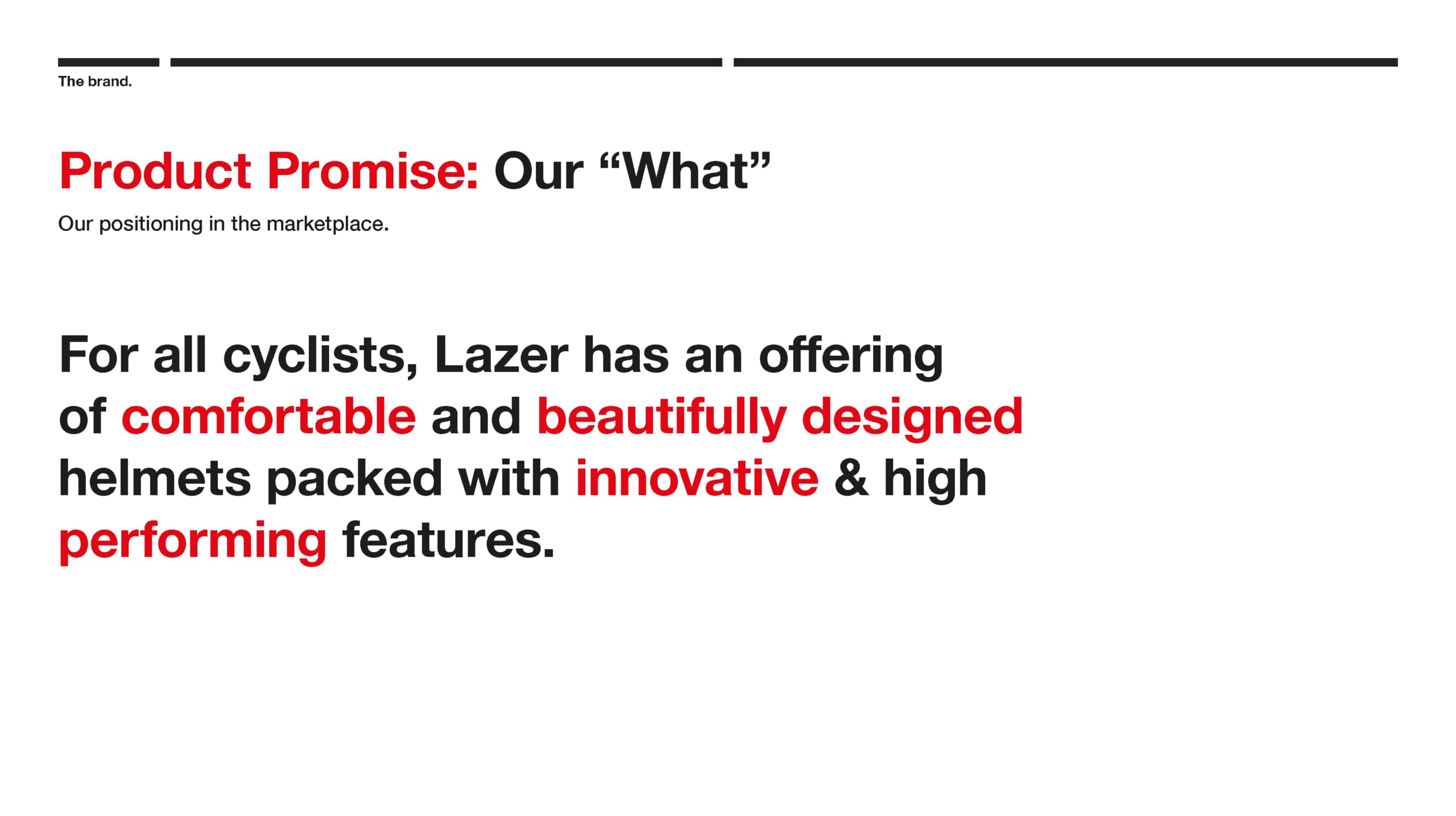 Lazer Brand Development showcases innovative helmets designed for comfort and performance, ideal for all cyclists. - Alexi Hall